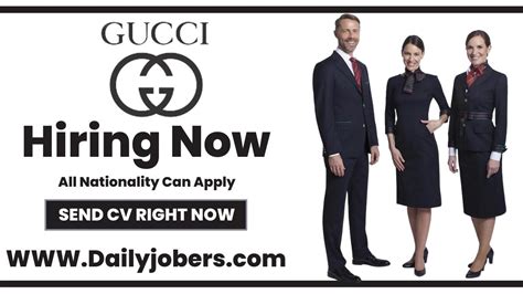 how to get a job at gucci store|gucci outlet careers.